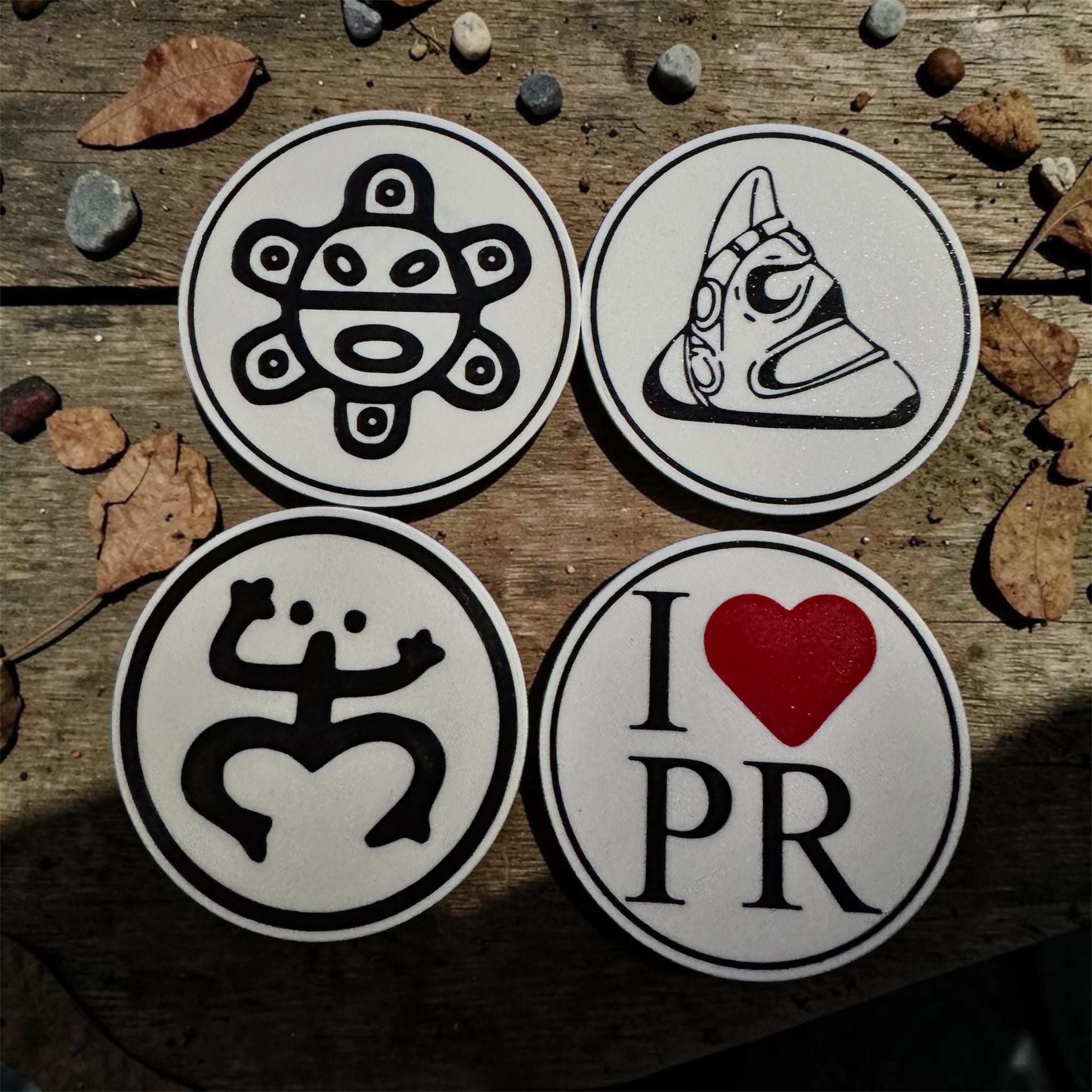 Puerto Rico Coasters