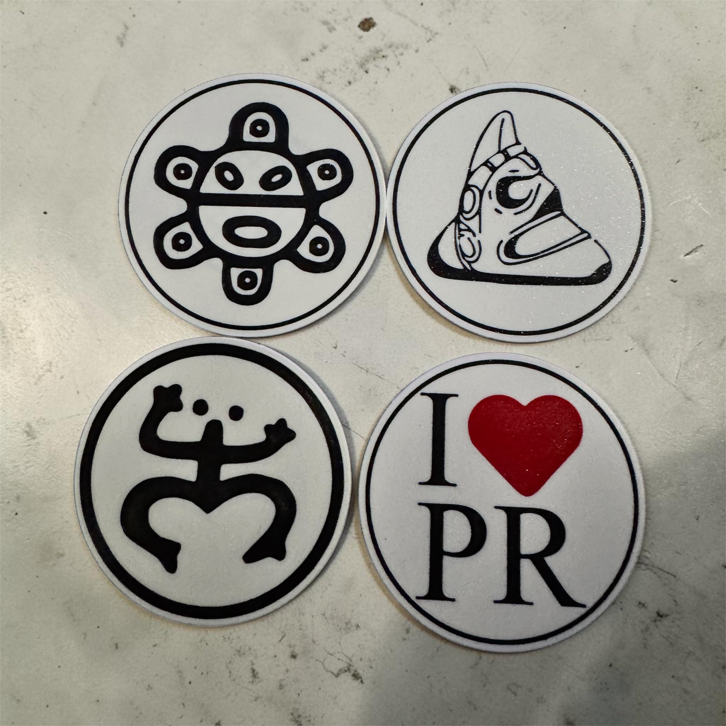 Puerto Rico Coasters